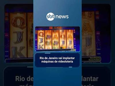 Rio de Janeiro vai implantar máquinas de videoloteria | #SBTManhã