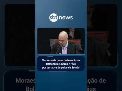 Moraes conclui voto e afirma que Bolsonaro liderou organização criminosa com apoio de militares