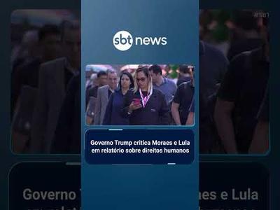 EUA criticam Brasil em relatório sobre direitos humanos e censura nas redes sociais | #SBTBrasil