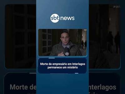 Polícia confirma que sangue encontrado no carro de empresário é humano | #SBTBrasil