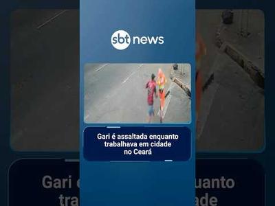 Gari é assaltada enquanto trabalhava em cidade no Ceará | #SBTManhã