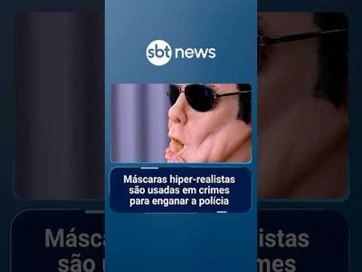Máscaras hiper-realistas são usadas em crimes para enganar a polícia