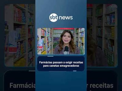 Ozempic, Wegovy e Mounjaro serão vendidos com retenção de receita | #SBTBrasil