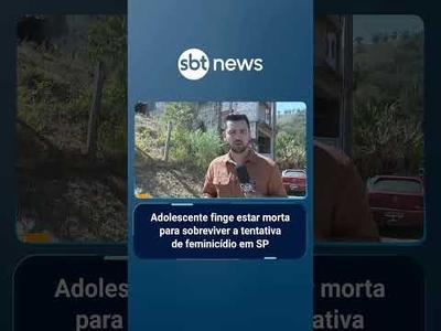 Adolescente finge estar morta para sobreviver a tentativa de feminicídio | #AloVoce
