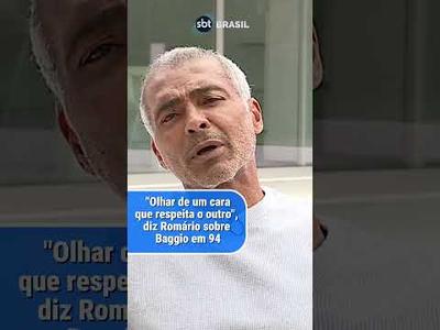 Baggio tinha medo de Romário? Veja o baixinho em entrevista para Cesar Filho sobre o TETRA