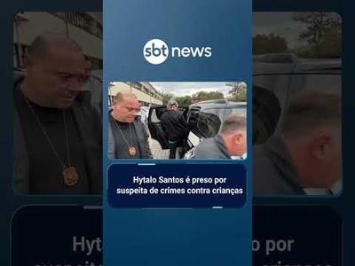 Hytalo Santos é preso por suspeita de tráfico humano e exploração infantil | #SBTBrasil