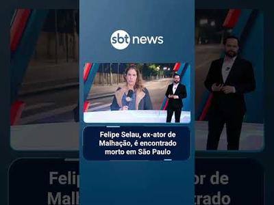 Felipe Selau, ex-ator de Malhação, é encontrado morto em São Paulo | #SBTNoticias