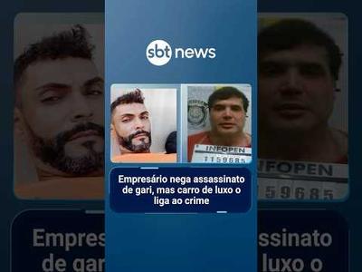 Empresário nega assassinato de gari, mas carro de luxo o liga ao crime | #SBTManhã