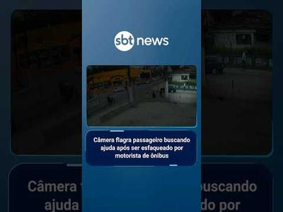 Motorista que matou passageiro a facadas após discussão permanece preso em SP | #SBTManhã