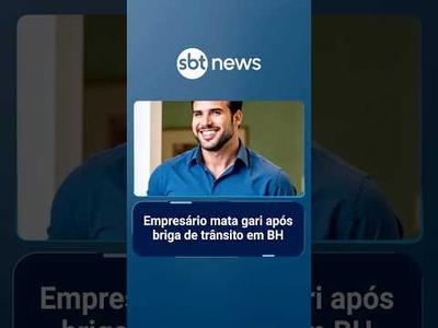 Empresário mata gari após briga de trânsito em Belo Horizonte | #SBTManhã