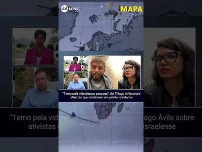 "Temo pela vida dessas pessoas", diz Thiago Ávila sobre ativistas que continuam em prisão israelense