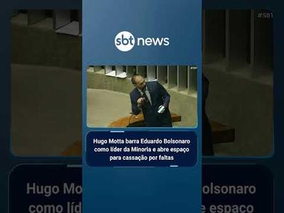 Conselho de Ética da Câmara abre processo contra Eduardo Bolsonaro | #SBTBrasil