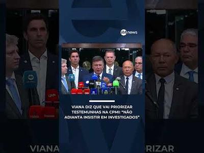 Viana vai priorizar testemunhas na CPMI: “Não adianta insistir em investigados” | #JornaldoSBTNews