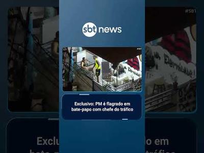 Agente da PM é flagrado conversando com chefe de facção criminosa no Rio 