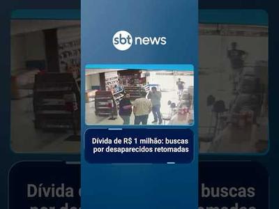 Buscas por homens desaparecidos após cobrança de dívida milionária no PR são retomadas | #SBTManhã