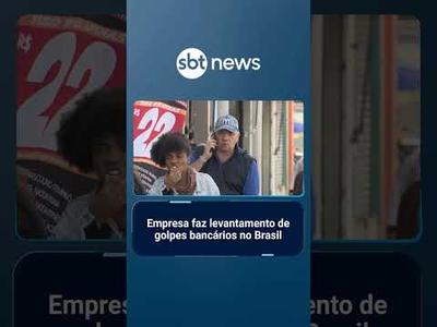 Empresa aponta que uma em cada três fraudes financeiras no mundo é criada no Brasil | #SBTBrasil