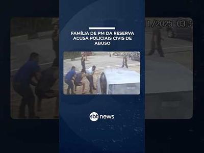 Abordagem da Polícia Civil com filhos de PM da reserva gera denúncia de abuso no DF | #SBTManha