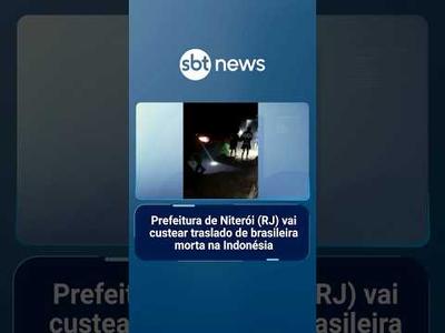 Prefeitura de Niterói (RJ) vai custear traslado de brasileira morta na Indonésia | #SBTManhã
