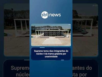 Supremo torna réus integrantes do núcleo 4 da trama golpista por unanimidade