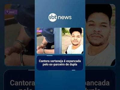 Cantora sertaneja é espancada pelo ex-parceiro de dupla em Goiás | #PrimeiroImpacto