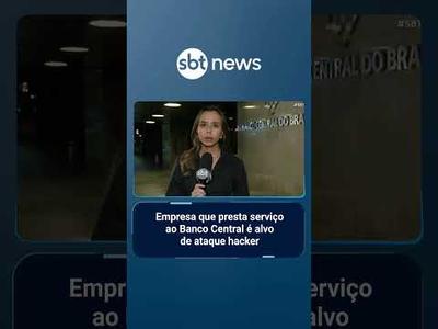 PF vai investigar ataque hacker a prestadora de serviços de tecnologia ligada ao BC | #SBTBrasil