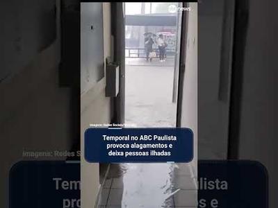 Na Grande São Paulo, choveu em 2 horas o volume previsto para 24 dias