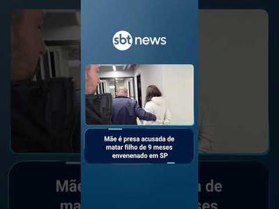 Mãe é presa após matar bebê de 9 meses com veneno de rato em São Paulo | #SBTBrasil