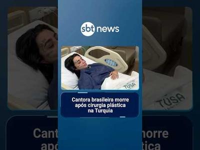 Marido de cantora brasileira morta em cirurgia na Turquia relata falhas no atendimento |#SBTNotícias