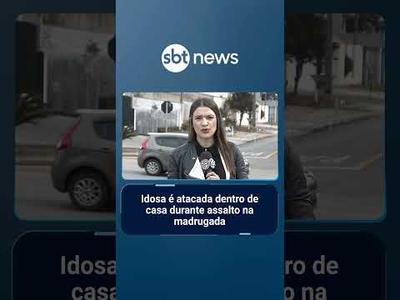 Idosa é atacada dentro de casa durante assalto na madrugada | #PrimeiroImpacto