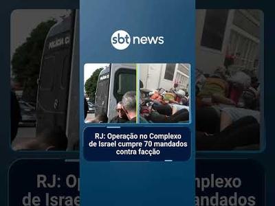 RJ: Operação no Complexo de Israel mira facção; motorista de ônibus é baleado