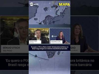 "Eu quero o PIX no meu país", diz Embaixadora do Reino Unido em entrevista ao #MapaMundi