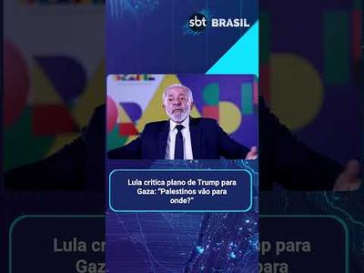 Lula critica plano de Trump para Gaza: "Palestinos vão para onde?” | SBT Brasil (05/02/25)