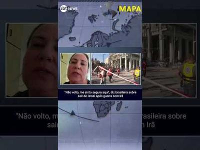 "Não volto, me sinto segura aqui", diz brasileira sobre sair de Israel após guerra