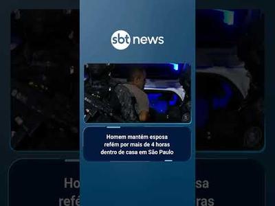 Homem mantém esposa refém por mais de 4 horas dentro de casa em São Paulo