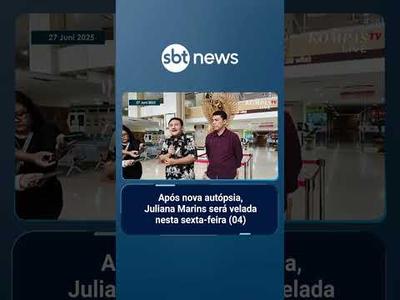 Corpo de Juliana Marins é liberado para família após nova autópsia no Rio | #SBTBrasil