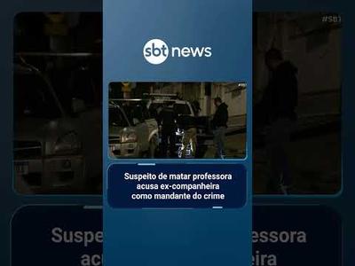 Exclusivo: suspeito é preso por morte de professora em São Paulo
