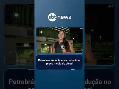 Petrobrás anuncia redução no preço médio do diesel