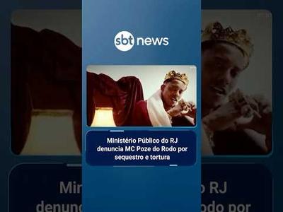 Ministério Público denuncia MC Poze por tortura e pede prisão preventiva do cantor | #SBTBrasil