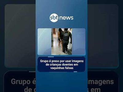 Grupo é preso por usar imagens de crianças doentes em vaquinhas falsas | #SBTManhã