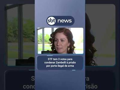 STF tem 3 votos para condenar Zambelli à prisão por porte ilegal de arma
