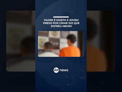 Padre é morto a golpes de marreta e faca; jovem preso diz ter sido abusado | #SBTManhã