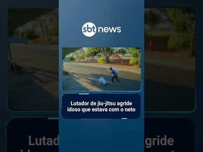 Lutador de jiu-jitsu agride idoso que estava com o neto | #PrimeiroImpacto