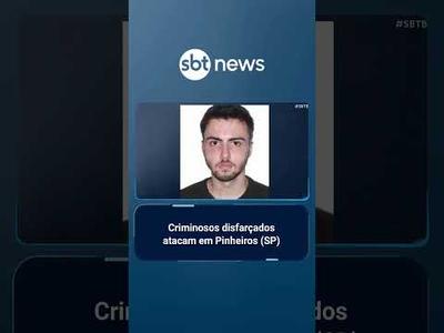 Criminosos agem à luz do dia em rua nobre de SP e assustam moradores | #SBTBrasil