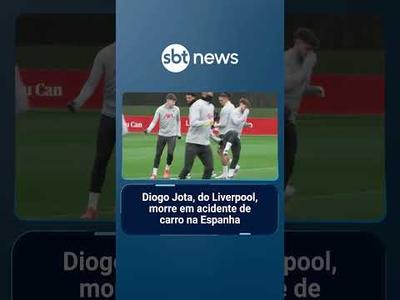 Diogo Jota, do Liverpool, morre em acidente de carro na Espanha | #SBTManhã