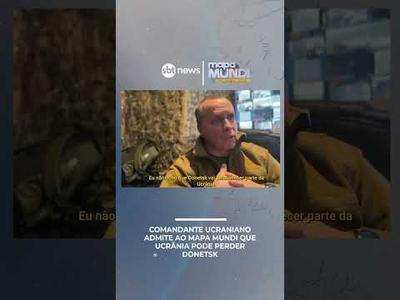 Comandante ucraniano admite que Ucrânia pode perder Donetsk
