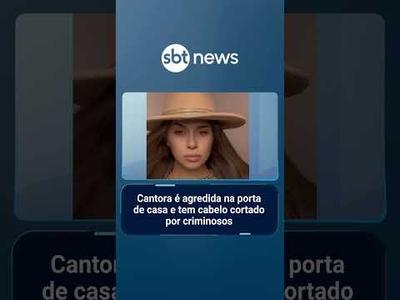 Cantora é agredida na porta de casa e tem cabelo cortado por criminosos