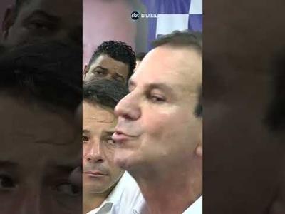 Sem vice-prefeito, Eduardo Paes oficializa candidatura à reeleição no Rio | SBT Brasil (20/07/24)