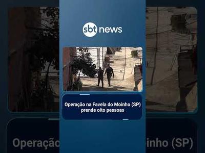 Líder comunitária é presa em operação do MP na Favela do Moinho, em SP | #SBTBrasil