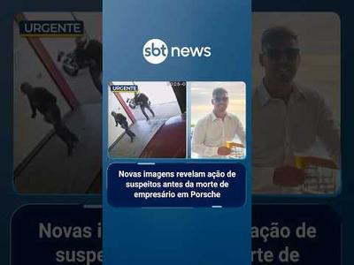 Novas imagens revelam ação de suspeitos antes da morte de empresário em Porsche | #PrimeiroImpacto