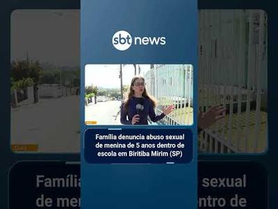 Família denuncia abuso sexual de menina de 5 anos dentro de escola em Biritiba Mirim (SP) | #AloVoce